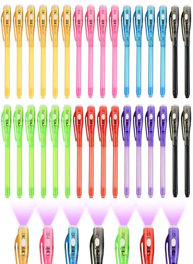 Goldge Invisible Ink Pens with UV Light for Kids, 32PCS Valentine’s Gifts for Kids, Party Favors,Spy Pen for Secret Message, Escape Room, Perfect for Birthdays, Easter, Christmas & Stocking Stuffers - Image 1